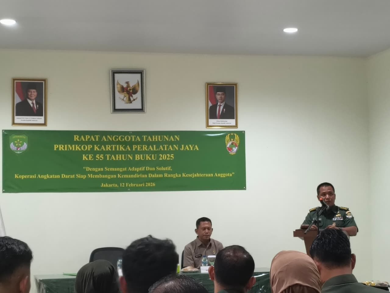 Rapat Anggota Tahunan Primkop Kartika Peralatan Jaya Ke-55 Tahun Buku 2025: Menguatkan Kemandirian dan Kesejahteraan Anggota dengan Semangat Adaptif dan Solutif