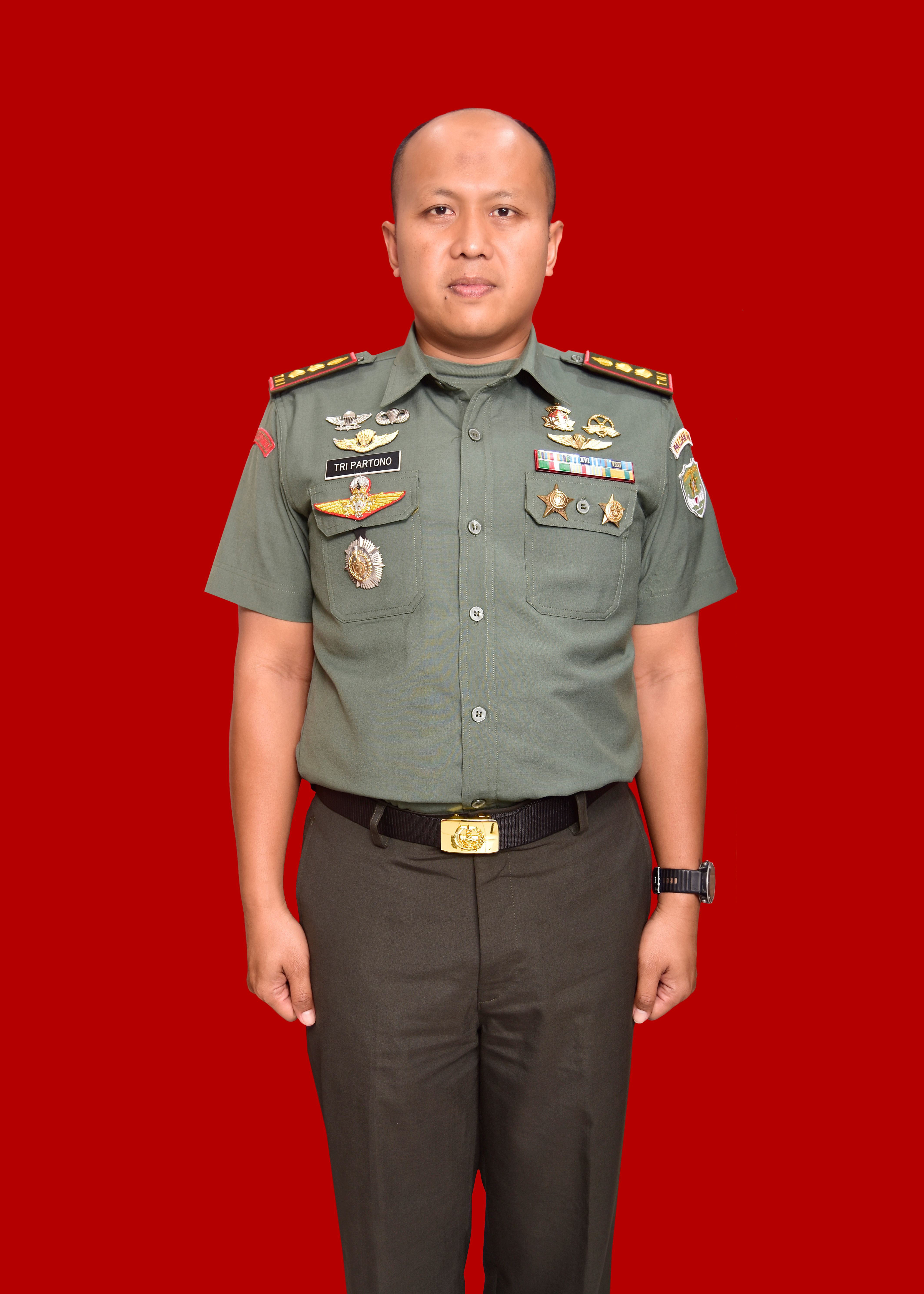 Foto LETKOL CPL TRI PARTONO, S.H., M.I.P.,M.Tr.Mil